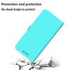 For Asus Zenfone 9 Imitated Mirror Surface Flip Leather Phone Case(Mint Green)
