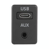 Car Universal Modified Type-C+AUX Interface Charging Use Extension Seat