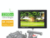FEELWORLD FW279 7 Inch Ultra Bright 2200nit on Camera Field DSLR Monitor Full HD 1920x1200 4K HDMI Input Output High Brightness for DSLR Stablizer