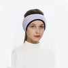 Plus Velvet Autumn Ladies Outdoor Luminous Warm Earmuffs Forehead Protection Cold Ear Cover, Size: Free Size(Purple)
