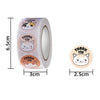Cute Cartoon Animal Child Thank You Sticker(HA027)