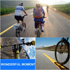 360 Degrees Rotation Bicycle Motorcycle Holder Handlebar Mount with Screw & Tripod Adapter for PULUZ Action Sports Cameras Jaws Flex Clamp Mount for GoPro, Insta360, DJI and Other Action Cameras