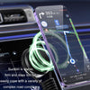 Magsafe Electric Suction Cup Magnetic Mobile Phone Car Navigation Holder(Silver)