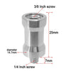 10 PCS Screw Adapter 3/8 Female to 1/4 Male Screw