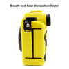 PULUZ Soft Silicone Protective Case for Sony ILCE-9M2/ Alpha 9 II / A92(Yellow)