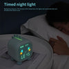 Dinosaur Kids Alarm Clock Electronic Clock Multifunctional Chime Small Alarm Clock(Pink)