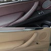 Car Left Side Inside Doors Handle Pull Trim Cover for BMW X5 / X6, Left Driving (Dark Coffee)