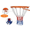 Outdoor Round Rope Basketball Net, Colour: 5.0mm Heavy Polyester(White)