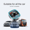 T25S Car MP3 Player Multi-function BT5.0 Dual USB Chargers