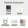 ANBERNIC RG35XX 3.5-inch Retro Handheld Game Console Open Source Game Player  64G+128G 13000+ Games(White)