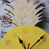Fruit Personality Mute Wall Clock Acrylic Children Decoration Clock(B Yellow)