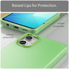 For Samsung Galaxy A06 4G Frosted Translucent TPU Hybrid PC Full Coverage Phone Case(Green)