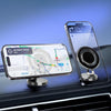 G168 Rotatable Cellphone Stand Car Dashboard Windshield Magnetic Phone Holder(Grey)