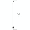 For Xiaomi Haylou PurFree BC01 Bone Conduction Earphone Magnetic Charging Cable, Length: 1m(Black)
