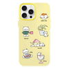 For iPhone 11 Pro Max Skin Feeling Jelly TPU Hybrid PC Phone Case(Daze Cat Yellow)