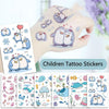 20 PCS Marine Animal Waterproof Children Tattoo Stickers(EC-577)