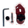 Motorcycle CNC Aluminum Alloy Helmet Hook(Red)
