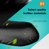 Waterproof Motorcycle Black Leather Seat Cover Prevent Bask In Seat Scooter Cushion Protect, Size: XL, Length: 61-65cm; Width: 27-38cm