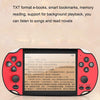 X7S Dual Joystick Game Console 3.5-inch HD Large-screen Handheld Game Console(Red)