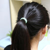 20pcs / Pack Girls Kids Rubber Bands Ponytail Holder Elastic Hair Bands(Fluorescent Green)