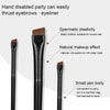10pcs Blade Eyeliner Brush Ultra-thin Bevel Eyebrow Brush Makeup Tool(A102 Eyeliner Brush)