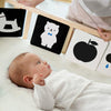 20pcs /Book Baby Early Learning Card Children Eye Care Visual Stimulation Card, Style: 1-order Black And White