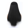Wig Half Headgear Long Straight Hair U-Shaped Wig Headgear, Colour: 4.US-2# Natural Black