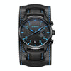 Ochstin 7228 Multifunctional Business Leather Wrist Wrist Waterproof Quartz Watch(Black+Blue)