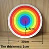 Creative Rainbow Assembled Building Blocks Children Educational Toys