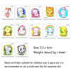 50 PCS Children Cartoon Animal Flower Arm Sticker Water Transfer Tattoo Sticker(W-072)