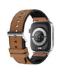 GT22 1.85 inch TFT Screen Leather Band Health Smart Watch, Support Bluetooth Call / Plateau Blood Oxygen / Body Temperature / Arrhythmia / TI Heart Rate Monitoring(Brown)