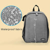 CADeN Shoulder Digital Camera Bag Outdoor Nylon Photography Backpack(Grey Small Bag)