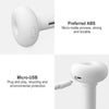 Original Xiaomi JISULIFE Portable Desktop USB Mini Silent Doughnut Humidifier,Upgraded Version(White)