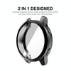 For Garmin Venu 2 45mm / Vivoactive 4 45mm ENKAY Hat-Prince Full Coverage Electroplate TPU Soft Case(Black)