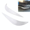 2 PCS YI-237 Universal Car Body Bumper Guard Protector Sticker Turning Guard/Car Crash Bar Bumper Strips /Car Crash Strips/Anti-rub Strips/Anti-rub Bar(White)