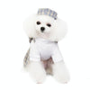 Grey XS Dog/Cat Summer Dress - Breathable Cotton