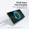 Baseus 1.3m Ultra-Fast 3 in 1 3.5A Fast Charging Cable(White)