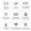 ZX03 Windows 11 Mini PC, Intel Alder Lake N95, Support Dual HDMI Output, Spec:Barebone(EU Plug)