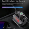 Car Bluetooth MP3 Player FM Transmitter Fast Charging(Black)