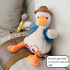 Repeat Duck Tricky Duck Learn Talking Singing Plush Duck Toy, Style:Interactive Ver.