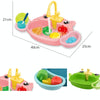 Children Kitchen Toys Electric Circulating Water Dishwasher, Color: Green