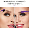 12pcs /Set Hair Combing Brush Set Convenient Styling Comb, Color: Purple With Mosquito Comb