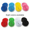 1 Pair Cycling Road Bike Sports Bicycle Cork Handlebar Tape Wrap + 2 Bar Plug(White)