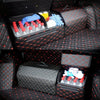 Car Trunk Foldable Storage Box, Checkered Small Size: 33 x 32 x 30cm(Beige)
