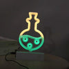 LED Neon Light Festive Atmosphere Decoration Lights Bar Shop Decoration Lights(Round Bottle)