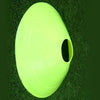 10 PCS Football Training Sign Disc Sign Cone Obstacle Football Training Equipment(Fluorescent Green)