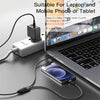 Yesido CA87 2 in 1 USB-C / Type-C to 8 Pin + USB-C / Type-C Fast Charging Cable, Length: 1.2m