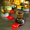 Arrow Turntable Drinkware Penalty Drinkware Pointer Spinner Drinking Order Supplies, Style: Arrow Black