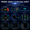 Car HUD Head-Up Display GPS Speedometer OBD2 Fault Code Reader