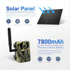 ESCAM QF380 4MP Network Solar PIR Alert Smart Wildlife Hunting Camera, 4G:AU Version(Camouflage)
